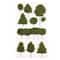 12 Pack: Realistic Tree Stickers by Recollections™